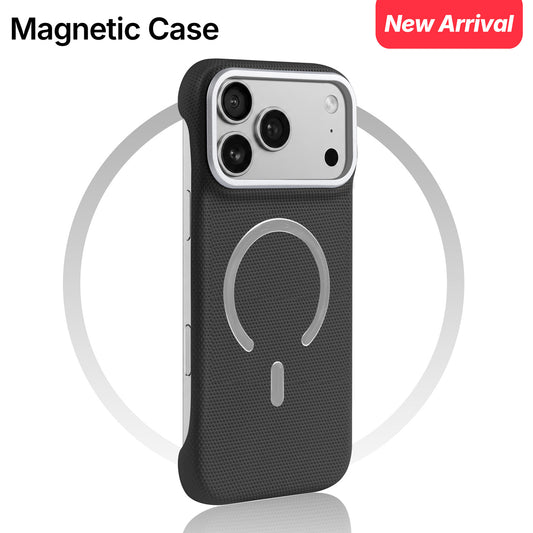 Stylish, Borderless Solid-Color Leather Case for iPhone