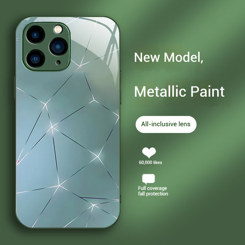 Creative Aurora Star Apple Phone Case