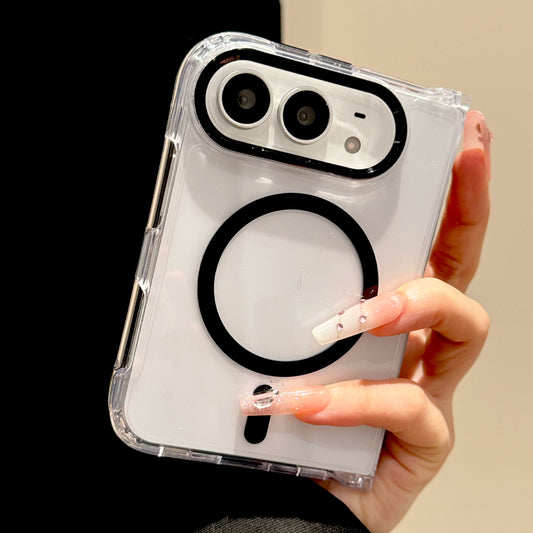 Transparent Magnetic Acrylic Case for Apple Duo