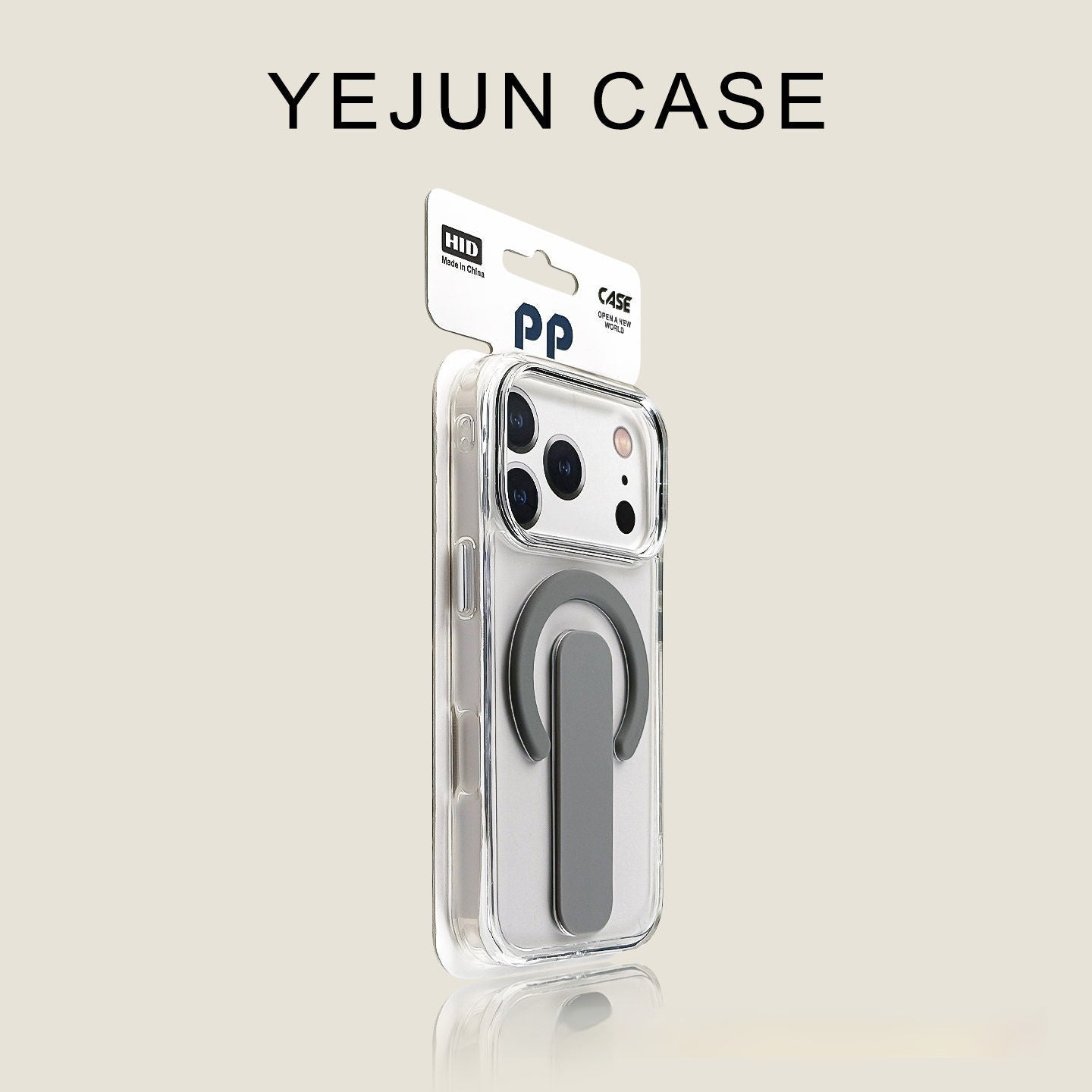 Creative magnetic stand for Apple phone case