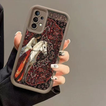 Horse Riding Girl Samsung Phone Case