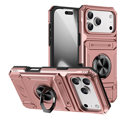 Mecha multifunctional anti-fall Apple phone case