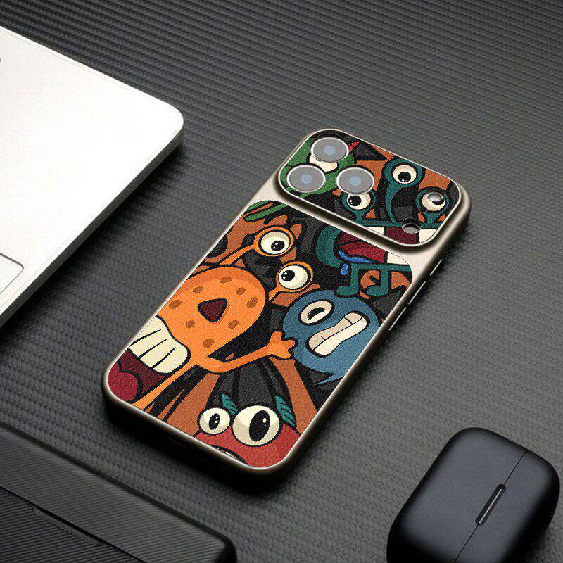 Surprising Monster Lambskin iPhone Case