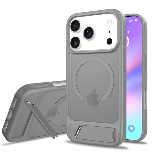Invisible bracket magnetic iPhone case