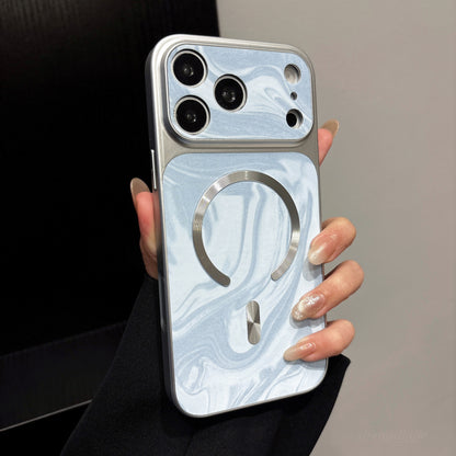 Creative Water Ripple Magnetic Apple Phone Case