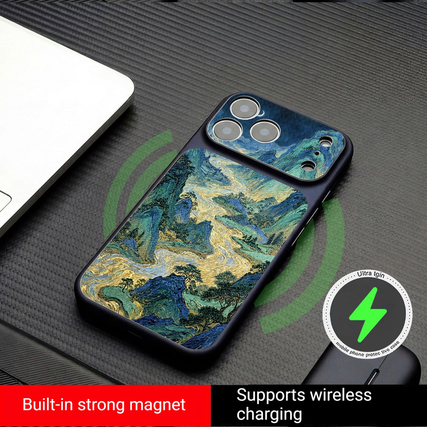 Landscape Art Large Window Apple Phone Case