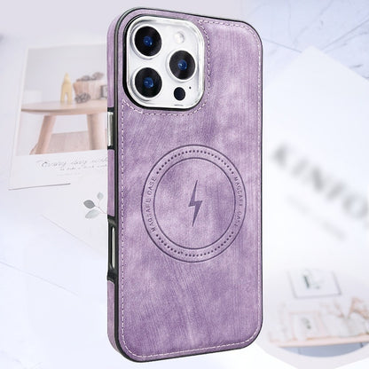 Leather Lightning Magnetic iPhone Case