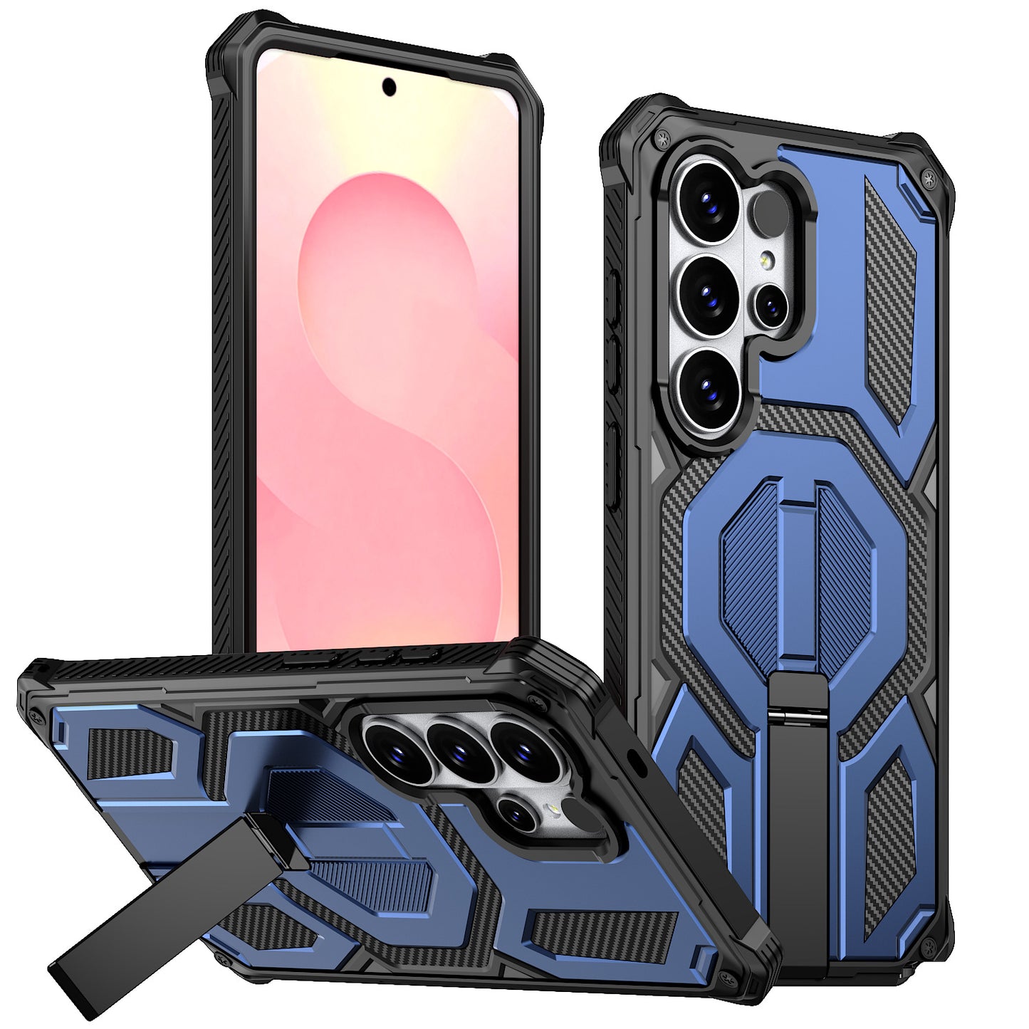 Explorer Armor Stand Samsung Phone Case