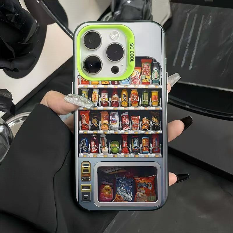 Potato chip vending machine Apple phone case