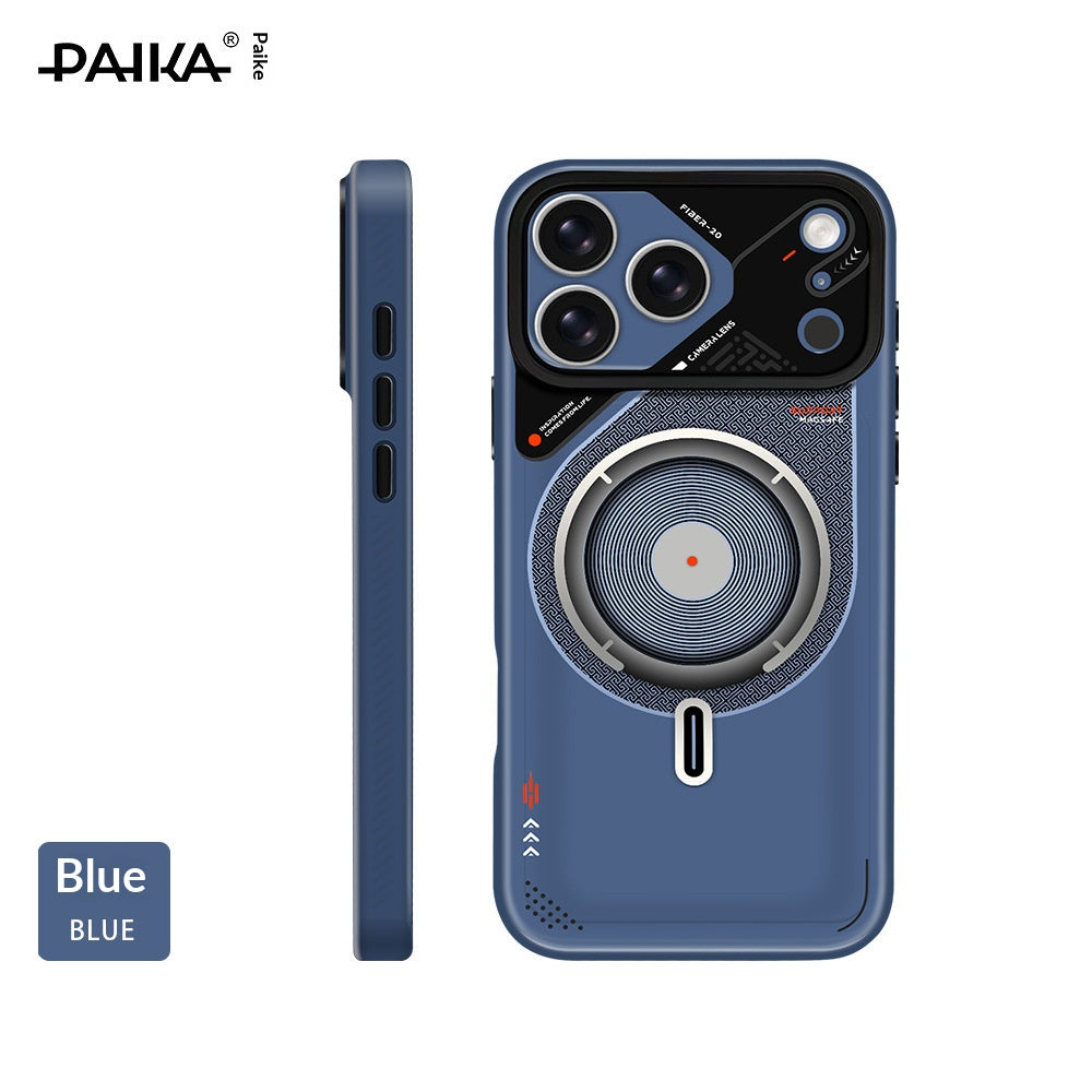 Magnetic iPhone case with a matte, skin-like feel