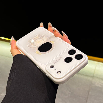 Astronaut-themed creative stand for Apple phone case