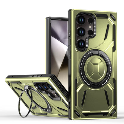 Golden Armor 2nd Generation Magnetic Stand Anti-drop Samsung Phone Case