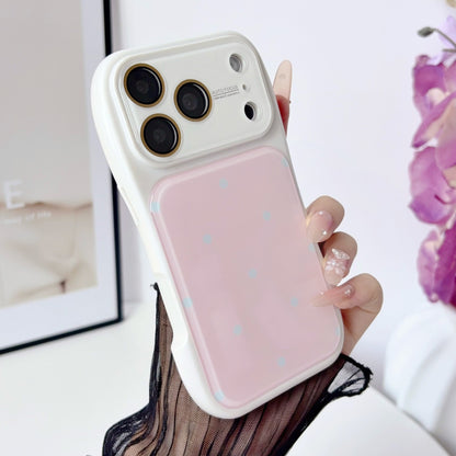 Slim Waist Polka Dot Creative Apple Phone Case