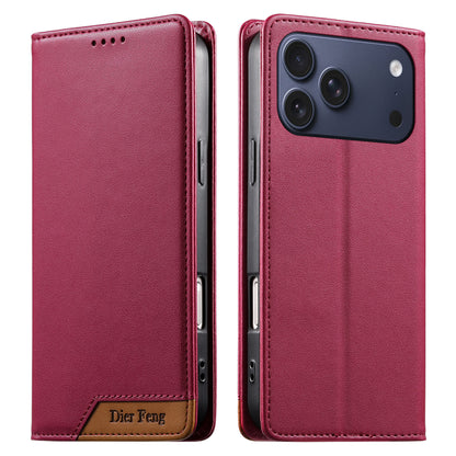 Flip SIM card slot leather case magnetic Apple phone case