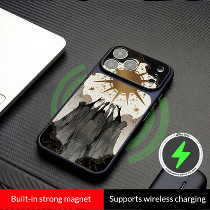 Sun God Worship Magnetic Apple Phone Case