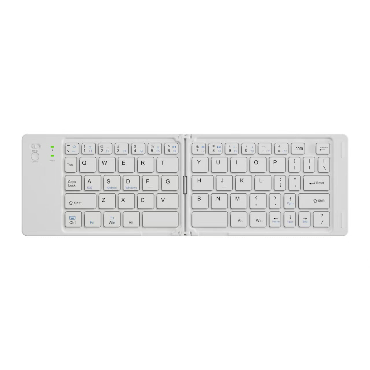 Foldable Rechargeable Ultra-Slim Bluetooth Keyboard