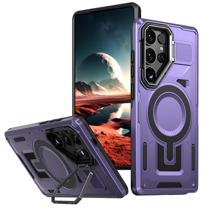 Superb Magnetic Lens Holder Samsung Phone Case