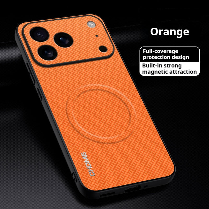 Marked magnetic anti-drop Apple phone case