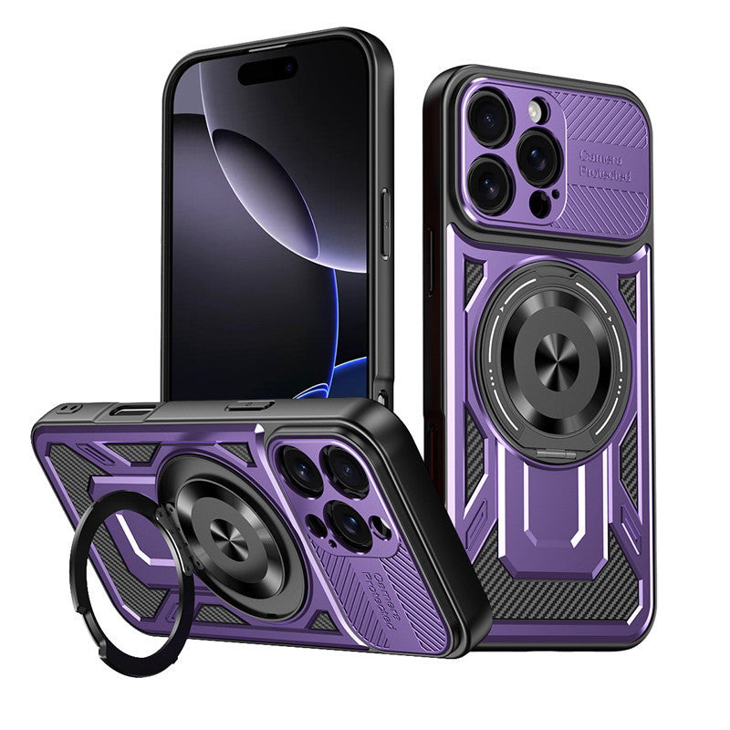 Youjia Rotating Stand Magnetic Apple Phone Case