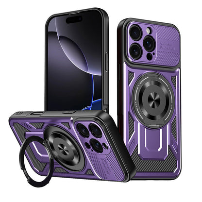 Youjia Rotating Stand Magnetic Apple Phone Case