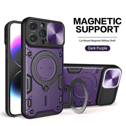 Window-mounted anti-drop magnetic Apple phone case