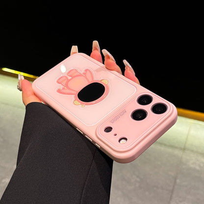 Astronaut-themed creative stand for Apple phone case