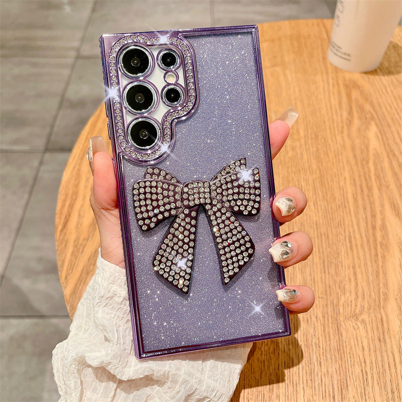Bow Glitter Samsung Phone Case