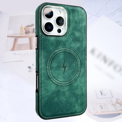 Leather Lightning Magnetic iPhone Case