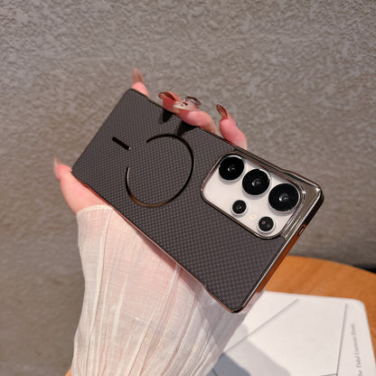 Frameless Kevlar Anti-drop Magnetic Samsung Phone Case