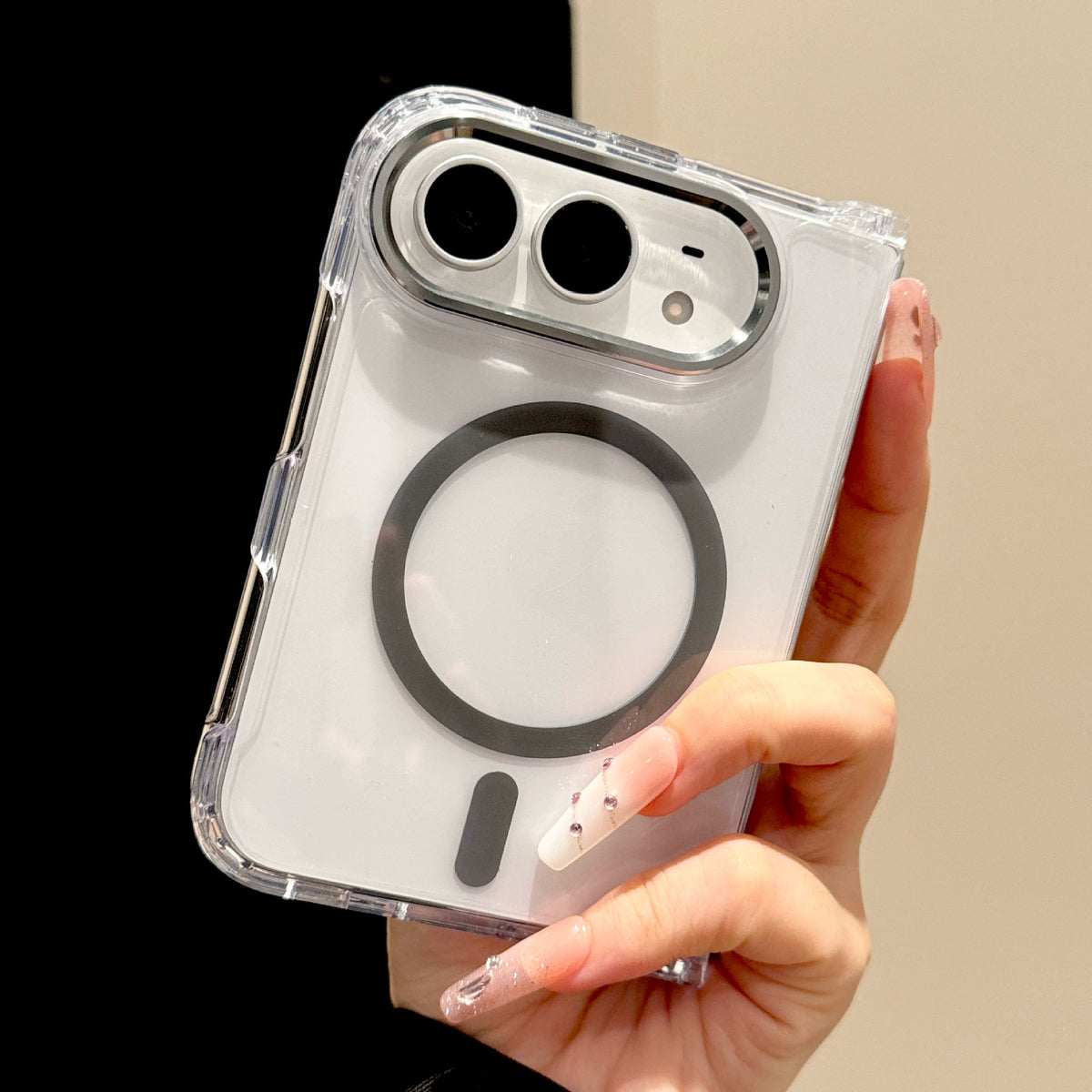 Transparent Magnetic Acrylic Case for Apple Duo