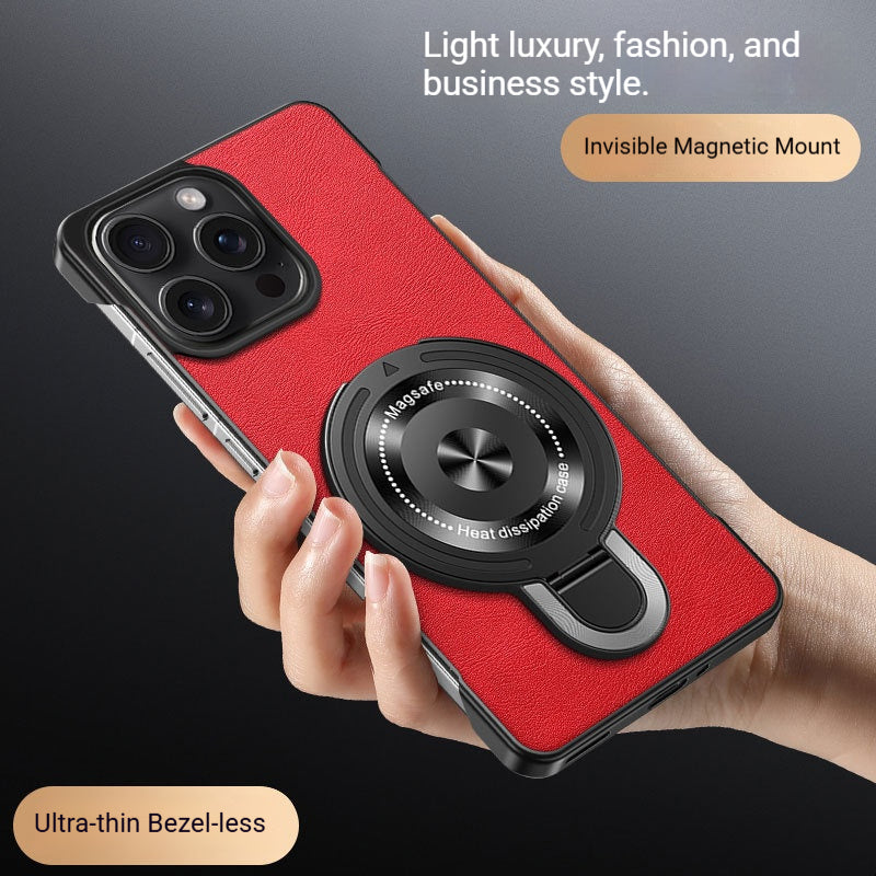 Half-coverage frameless anti-drop Apple phone case