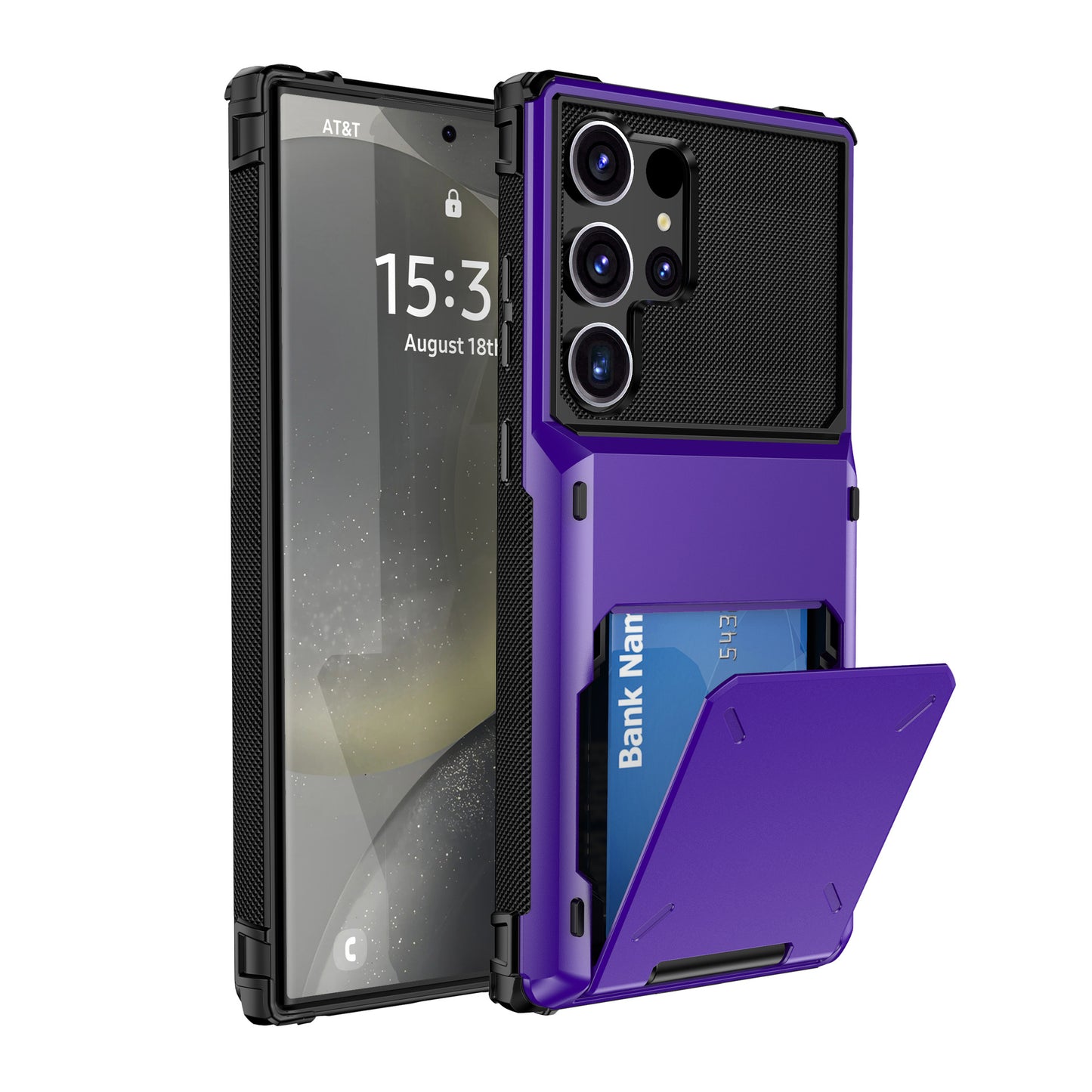 Flip SIM card slot Samsung phone case