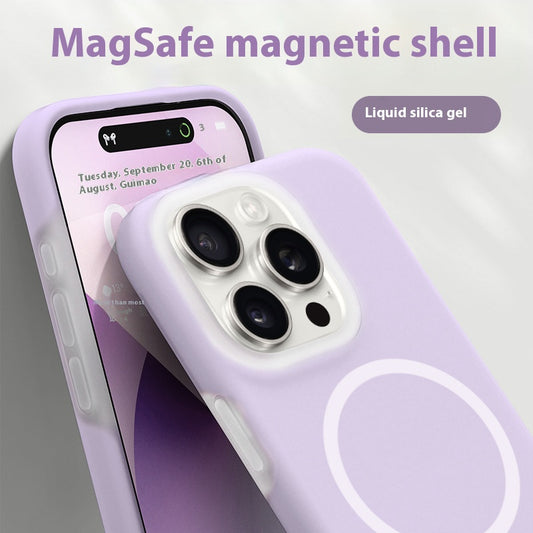 Liquid Silicone Jelly Apple Phone Case