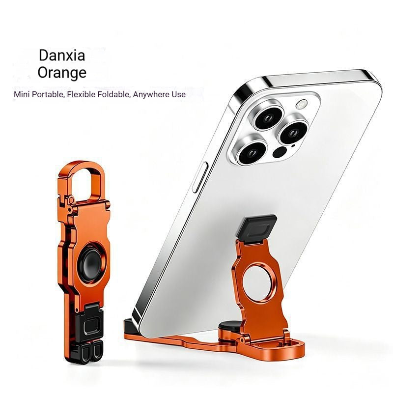 Multifunctional Phone Stand with Fidget Spinner Stress-Relief Feature