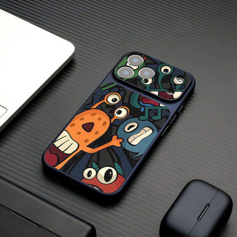 Surprising Monster Lambskin iPhone Case