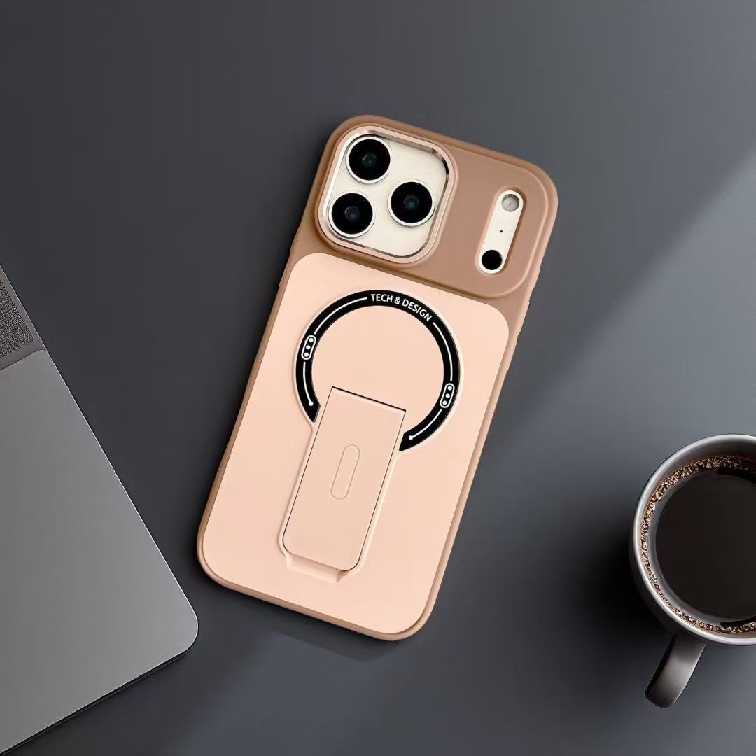 Fanjiang magnetic stand Apple phone case