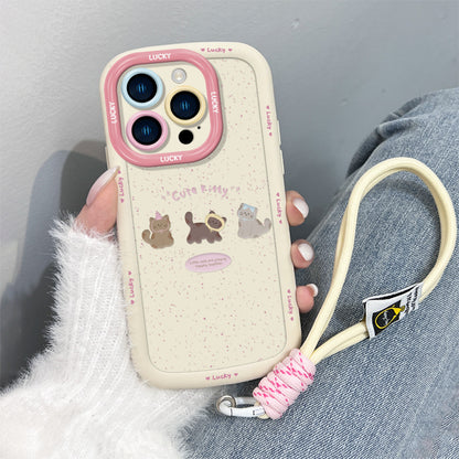 Coffee Kitten Apple Phone Case