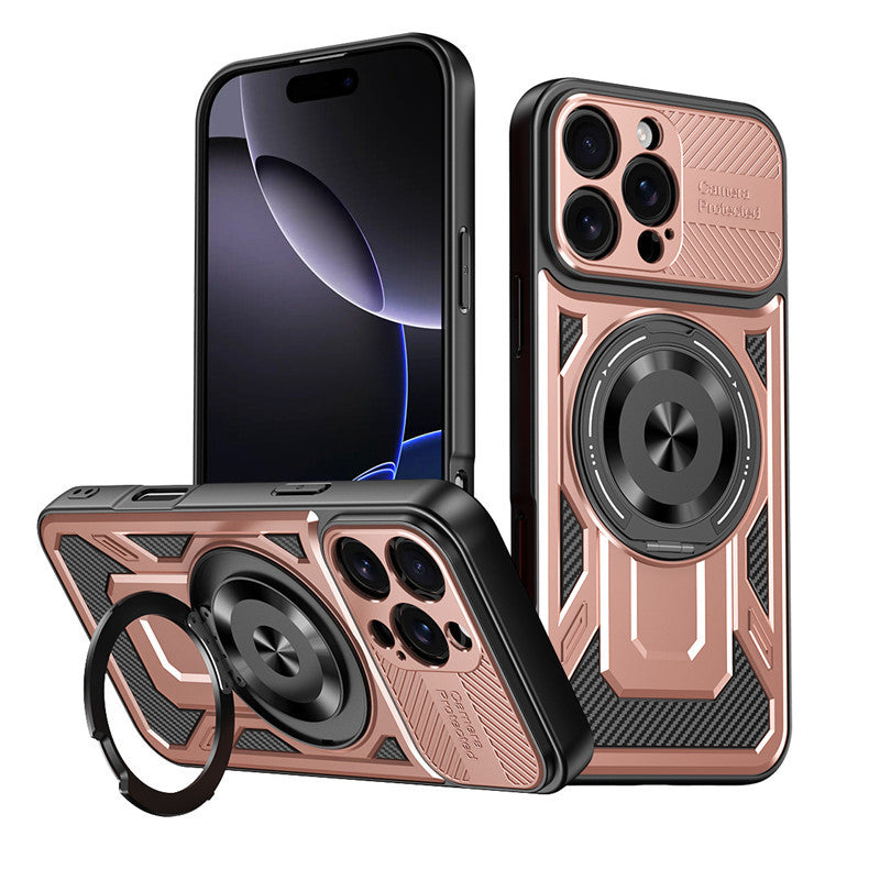 Youjia Rotating Stand Magnetic Apple Phone Case