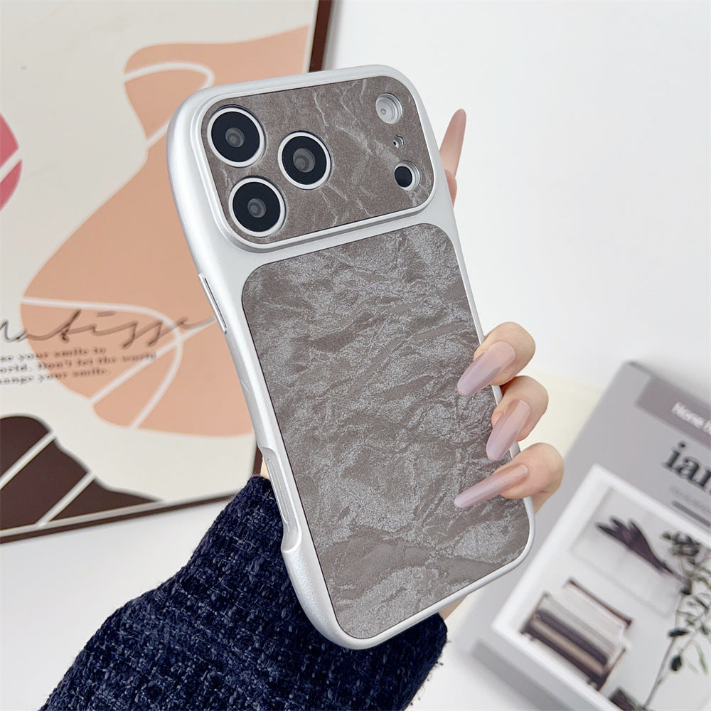 Glacier-patterned magnetic Apple phone case