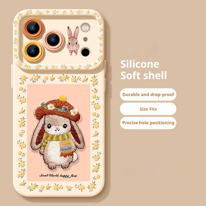 Creative Rabbit Apple Phone Case