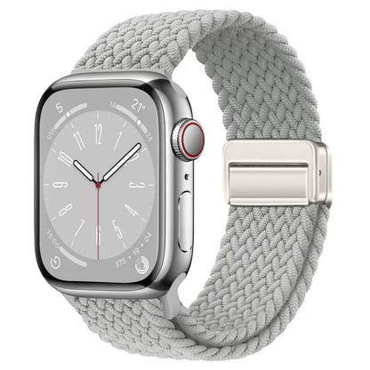 iwatch braided nylon magnetic watch strap