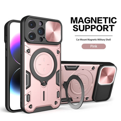 Window-mounted anti-drop magnetic Apple phone case