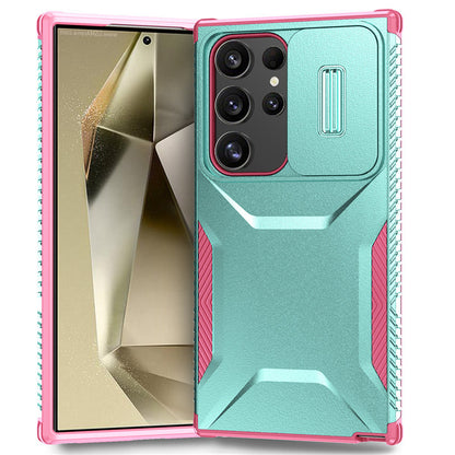 Lens-mounted window anti-drop Samsung phone case