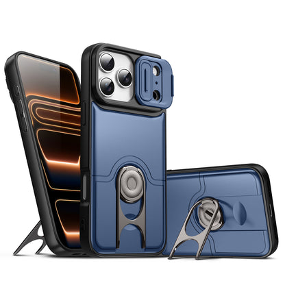Linktop sliding window bracket mecha Apple phone case