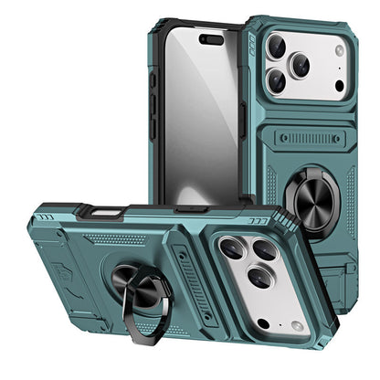 Mecha multifunctional anti-fall Apple phone case