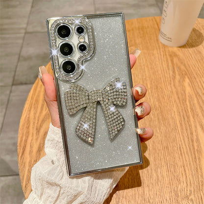 Bow Glitter Samsung Phone Case