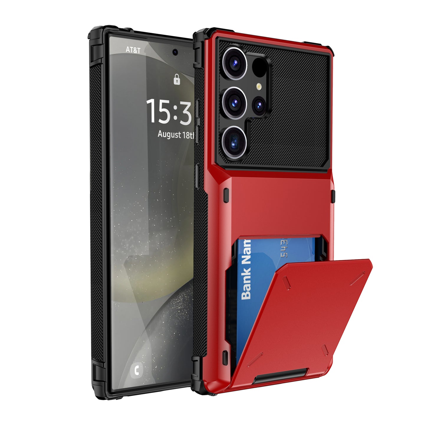 Flip SIM card slot Samsung phone case