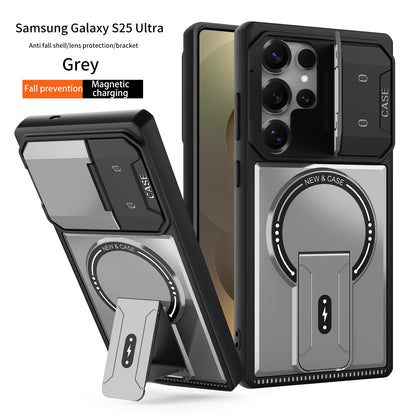 Mecha Stand Magnetic Samsung Phone Case