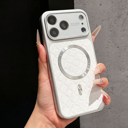 Diamond-patterned magnetic Apple phone case