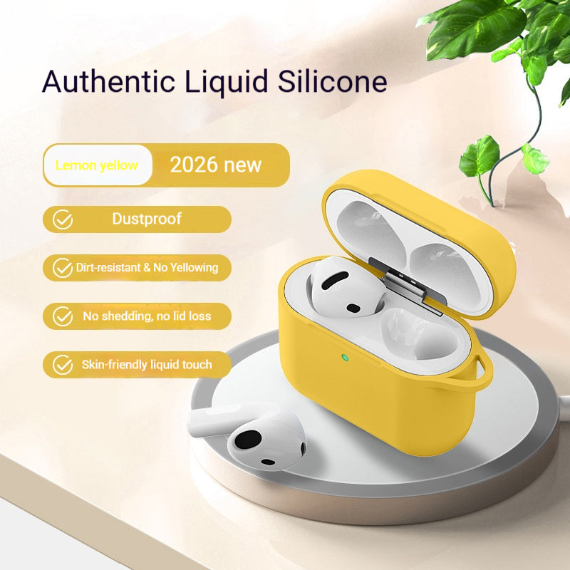 Liquid silicone Apple earphone case